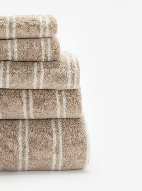 Serviette de bain 70 x 130 cm - Kiabi Serviette de bain 70 x 130 cm - Kiabi