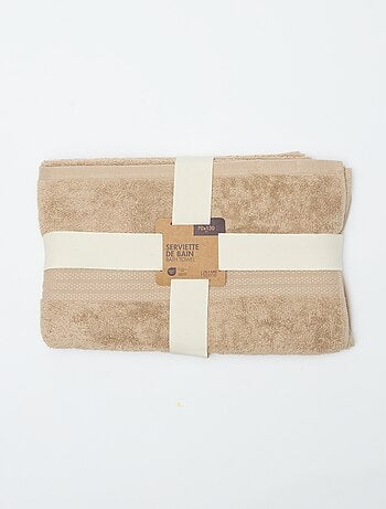 Serviette de bain (70x130 cm) - Kiabi Home