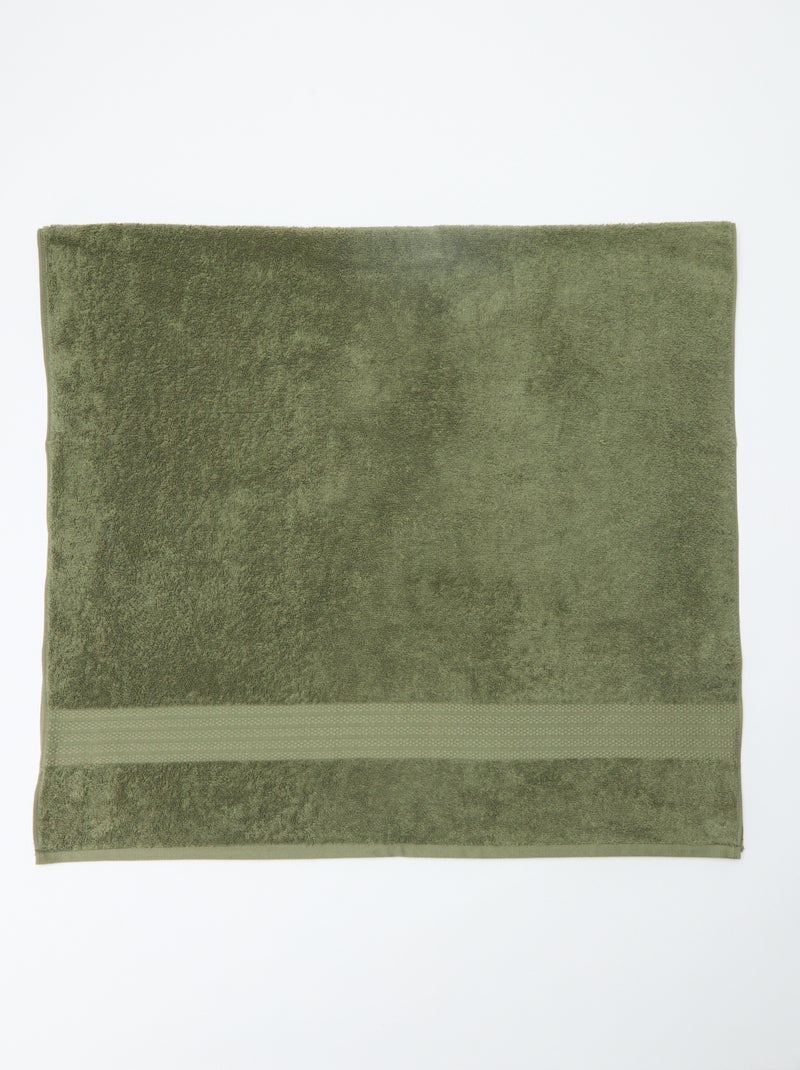 Serviette de bain (70x130 cm) - Kiabi Home Vert - Kiabi