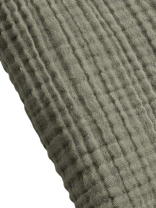 Serviette de bain 70x130 cm Gaze de Coton - Kiabi