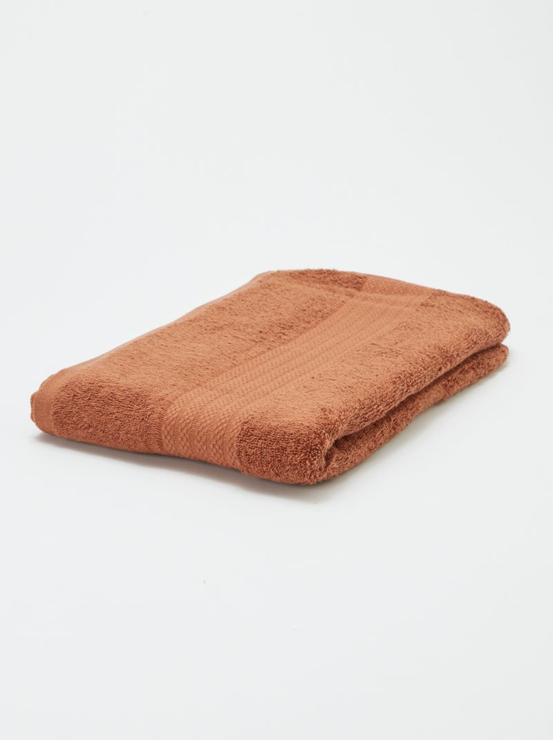 Serviette de bain (70x130cm) - Kiabi Home Marron - Kiabi