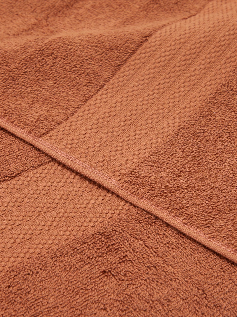 Serviette de bain (70x130cm) - Kiabi Home Marron - Kiabi