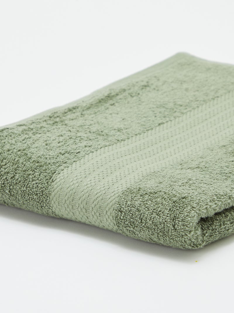 Serviette de bain (70x130cm) - Kiabi Home Vert - Kiabi