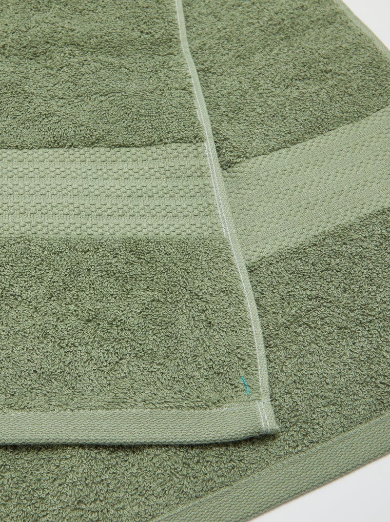 Serviette de bain (70x130cm) - Kiabi Home Vert - Kiabi