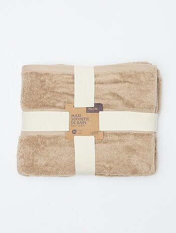 Serviette de bain 90 x 150 cm - Kiabi Home