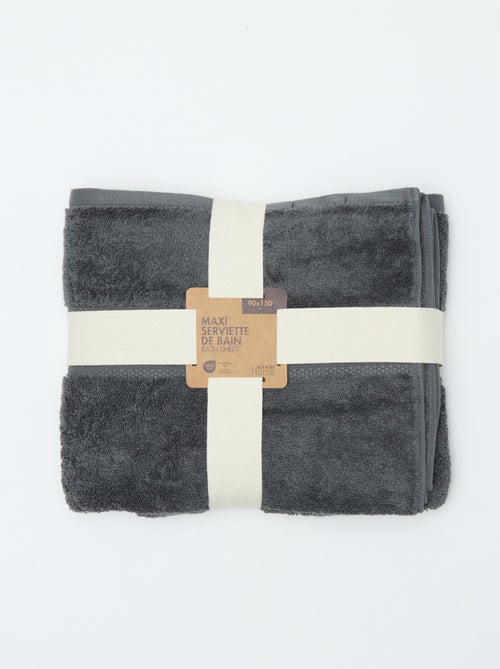 Serviette de bain 90 x 150 cm - Kiabi Serviette de bain 90 x 150 cm - Kiabi