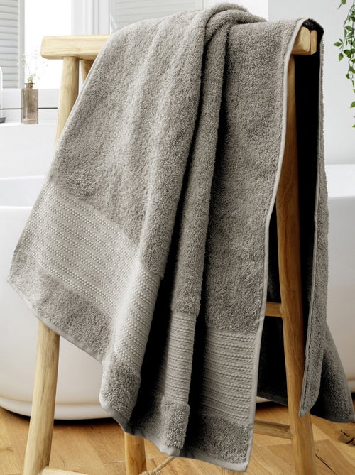 Serviette de bain 90x150 cm Coton - Kiabi Serviette de bain 90x150 cm Coton - Kiabi