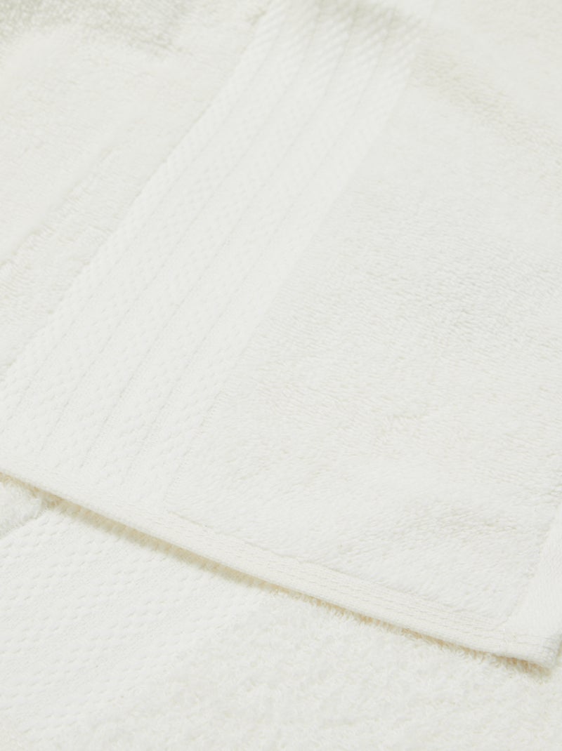 Serviette de bain (90x150cm) - Kiabi Home Ecru - Kiabi