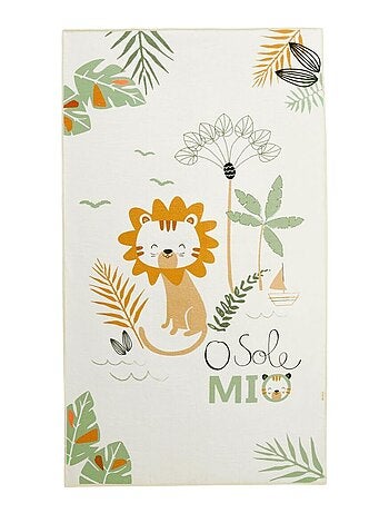 Serviette de bain bébé + pochette Mio