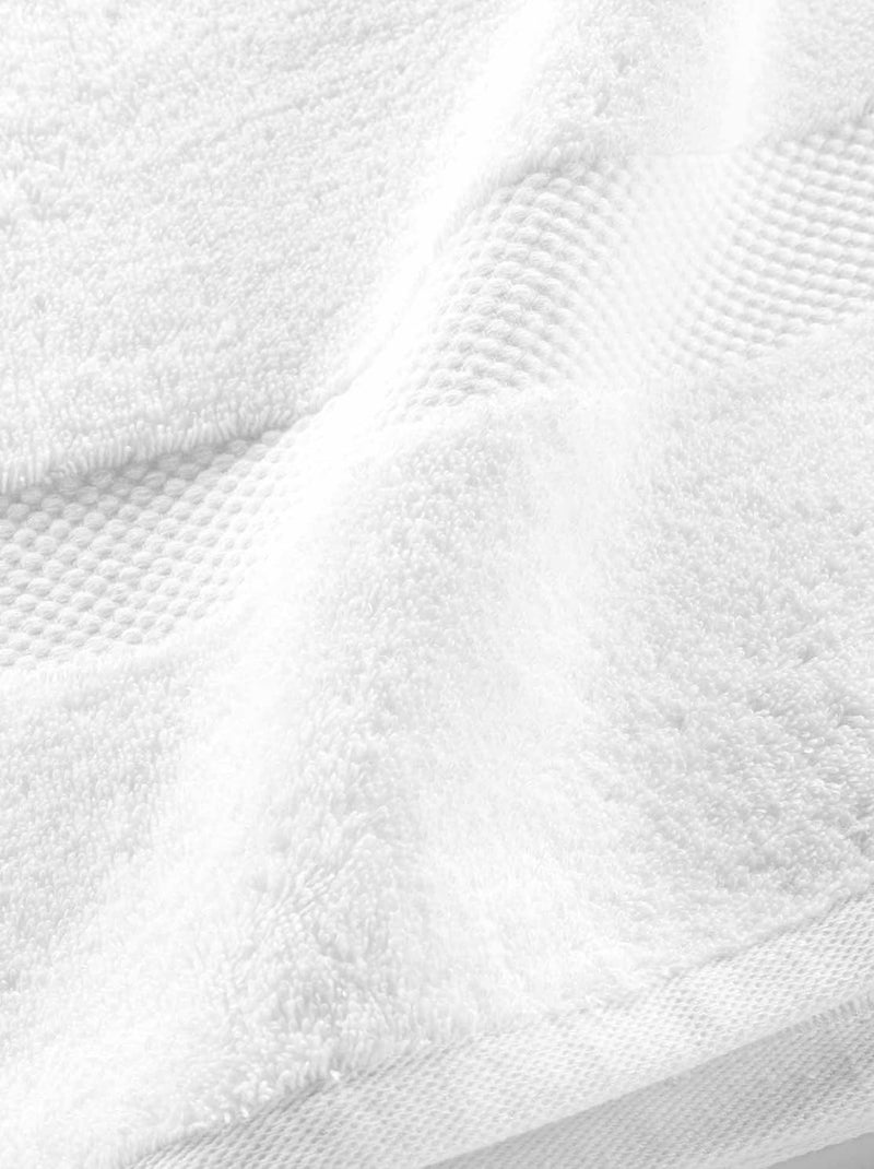 Serviette de bain Coton Douceur d'Intérieur Blanc - Kiabi