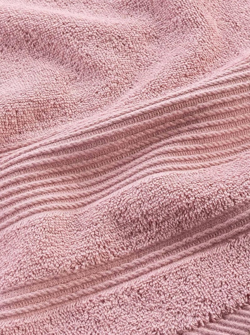 Serviette de bain Coton Douceur d'Intérieur Rose - Kiabi