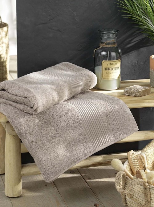 Serviette de bain Coton Douceur d'Intérieur - Kiabi