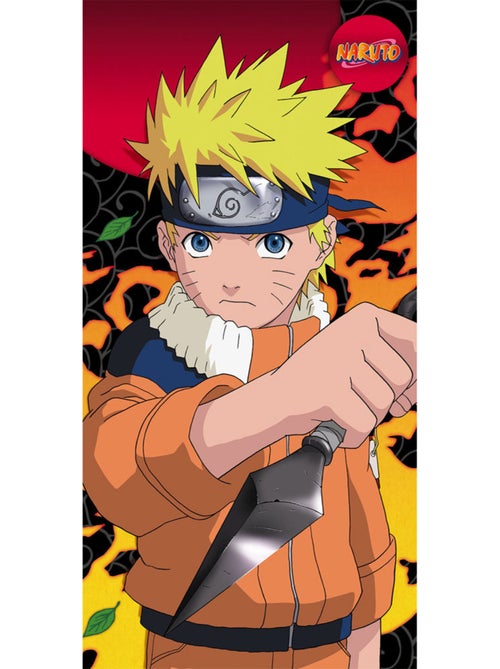 Serviette de bain coton Naruto sous licence officielle - Kiabi Serviette de bain coton Naruto sous licence officielle - Kiabi