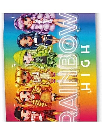 Serviette de Bain Enfant Rainbow High