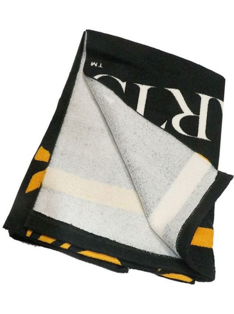 Serviette de bain et de plage - harry potter - 70x140 cm - sèche rapidement - polyester - noir Noir - Kiabi