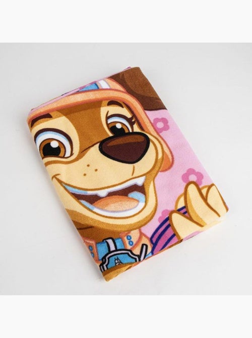 Serviette de bain et de plage - paw patrol - 70x140 cm - sèche rapide - ultra-absorbante - rose - Kiabi