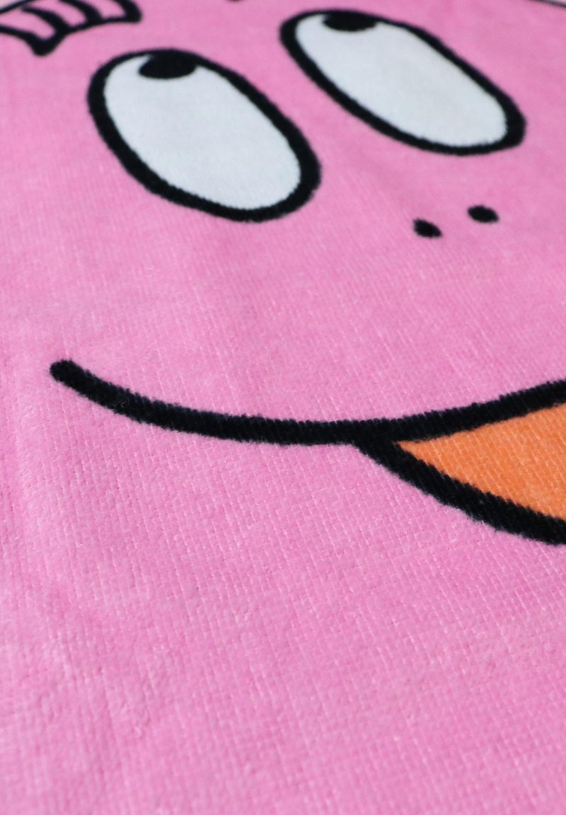 Serviette de bain et de plage imprimée 100% coton, BARBAPAPA PINK Rose - Kiabi
