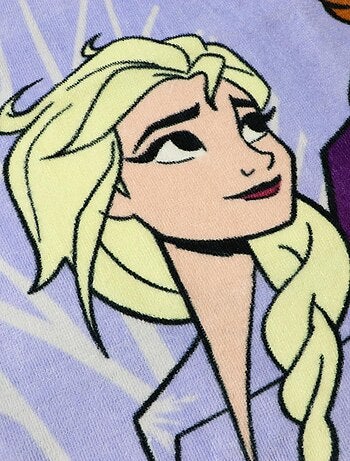 Serviette de bain et de plage imprimée 100% coton, DISNEY HOME FROZEN SISTERS