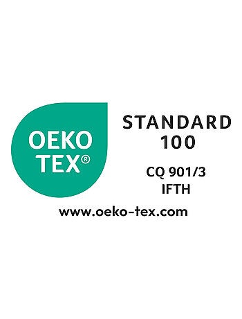 Serviette de bain et de plage imprimée 100% coton, OM CURVE