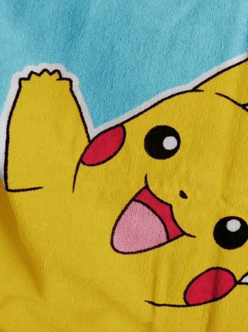 Serviette de bain et de plage imprimée 100% coton, POKEMON PORT - Kiabi