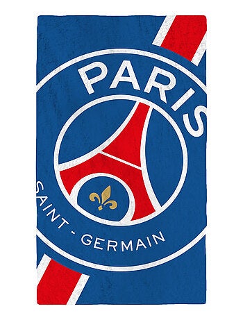 Serviette de bain et de plage imprimée 100% coton, PSG CROPPED