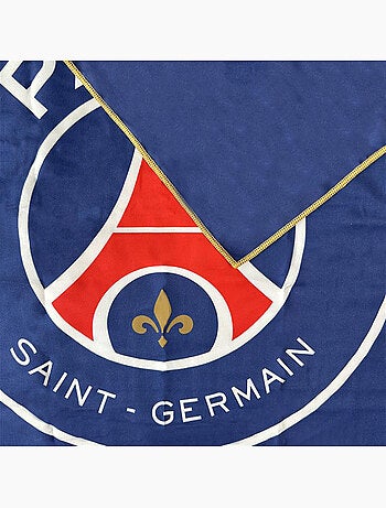 Serviette de bain et de plage imprimée microfibre, psg prince