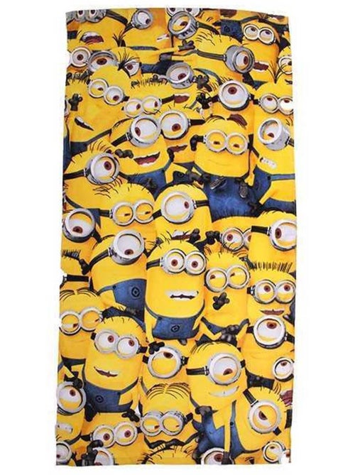 Serviette de bain et de plage 'Minions' coton 70 x 140 cm rectangulaire - Kiabi Serviette de bain et de plage 'Minions' coton 70 x 140 cm rectangulaire - Kiabi