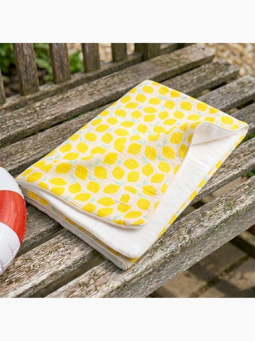 Serviette de bain / plage double gaze de coton imprimé - SAUTHON - Kiabi Serviette de bain / plage double gaze de coton imprimé - SAUTHON - Kiabi