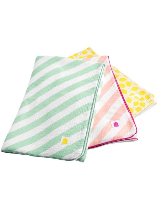 Serviette de bain / plage double gaze de coton imprimé - SAUTHON - Kiabi Serviette de bain / plage double gaze de coton imprimé - SAUTHON - Kiabi
