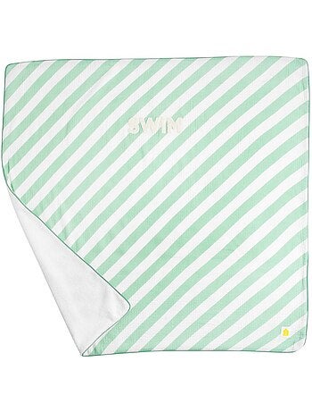 Serviette de bain / plage double gaze de coton imprimé - SAUTHON