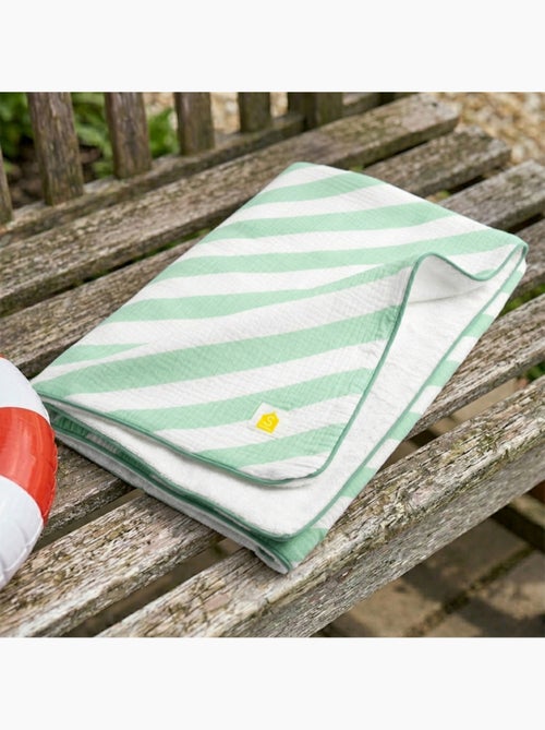 Serviette de bain / plage double gaze de coton imprimé - SAUTHON - Kiabi Serviette de bain / plage double gaze de coton imprimé - SAUTHON - Kiabi