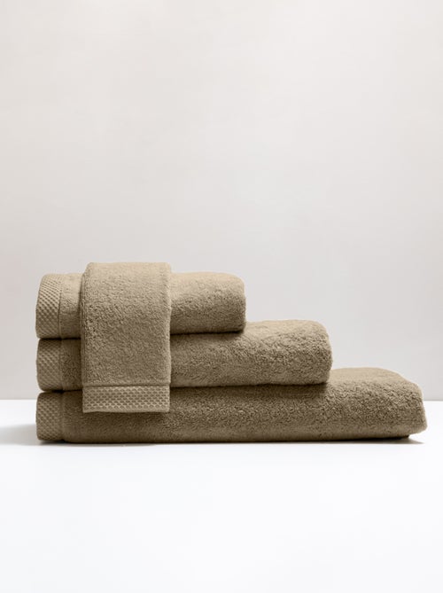 Serviette de bain premium coton 600 g/m² Mirmande - Kiabi