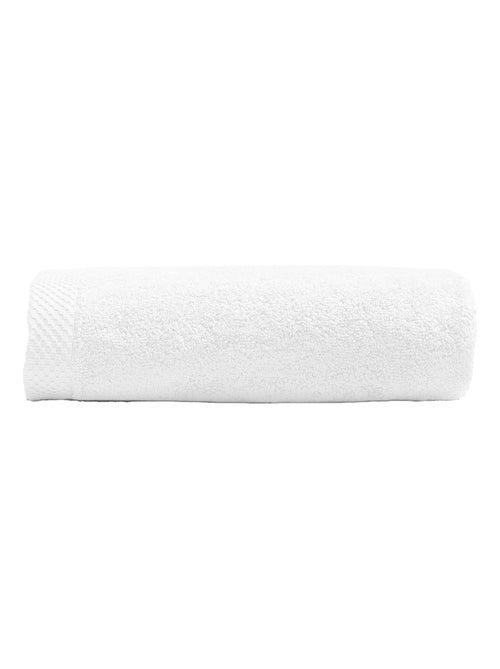 Serviette de bain pur coton 600 g/m² Mirmande - Kiabi