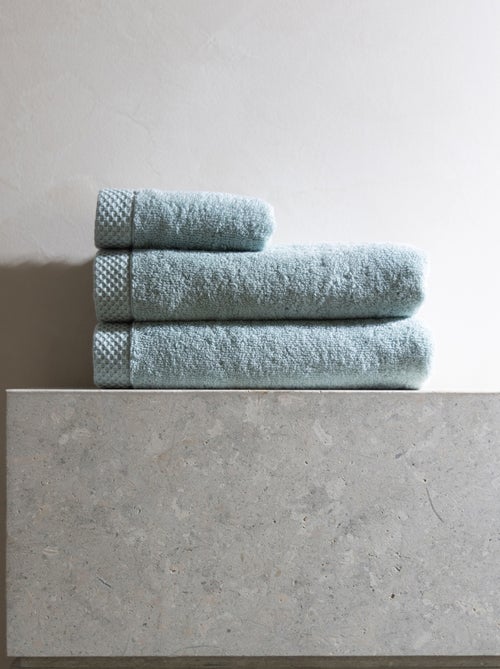 Serviette de bain pur coton 600 g/m² Mirmande - Kiabi