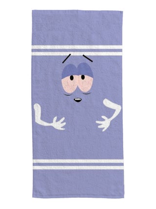 Serviette de bain South Park 40x70 cm - Polycoton - 300 GSM