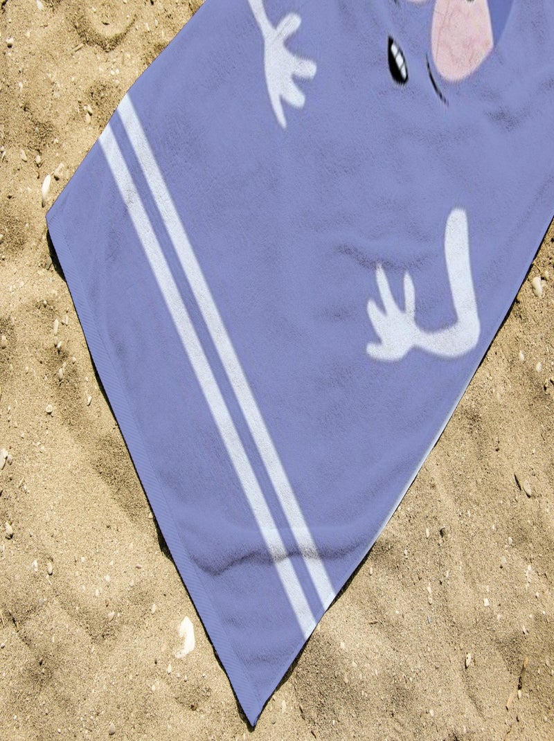 Serviette de bain South Park 40x70 cm - Polycoton - 300 GSM Violet - Kiabi