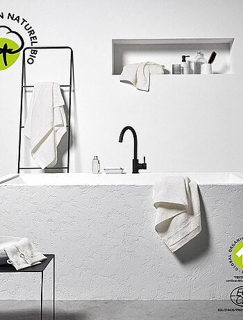 Serviette de bain uni BIO ORGANIC