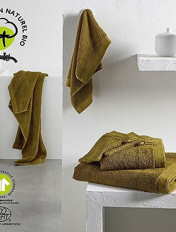 Serviette de bain uni BIO ORGANIC