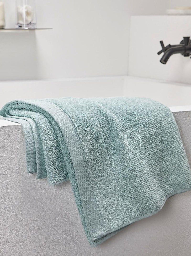Serviette de bain uni BIO ORGANIC Vert - Kiabi