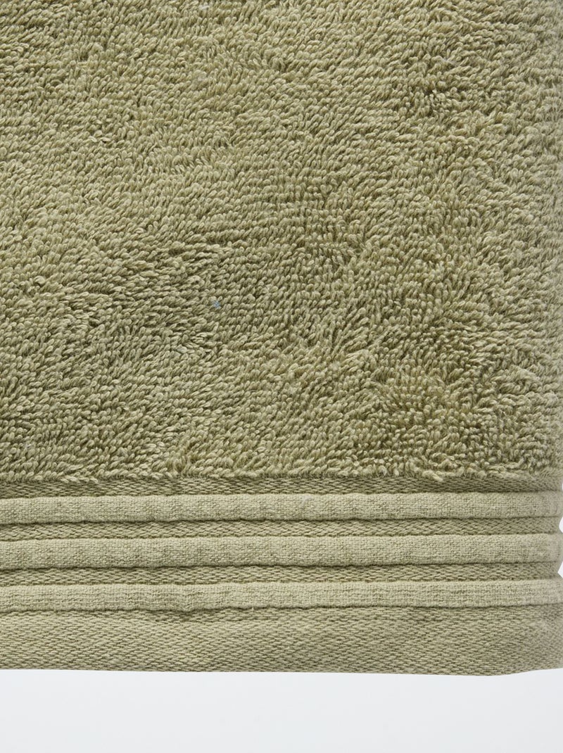 Serviette de douche 50 x 80 cm 500gr VERT - Kiabi