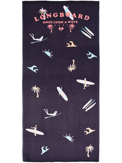 Serviette de Plage -   - Longboard - Kiabi