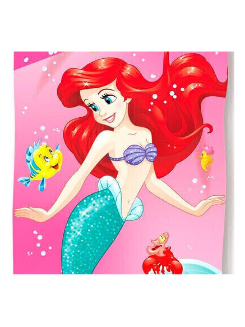 Serviette De Plage - Ariel La Petite Sirène - 70 x 140 cm Multicolore - Kiabi