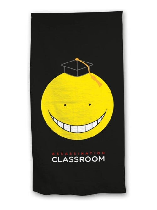 Serviette De Plage - Assassination Classroom - Smiley Jaune - 70x140 cm - Kiabi