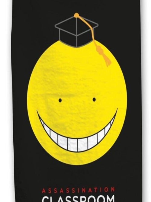 Serviette De Plage - Assassination Classroom - Smiley Jaune - 70x140 cm - Kiabi