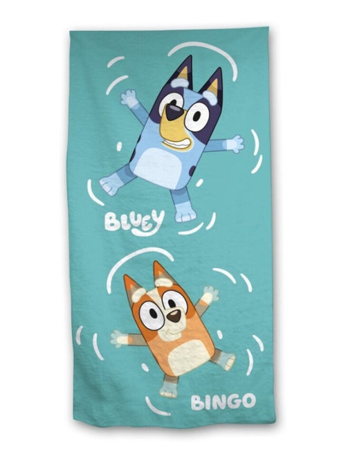 Serviette De Plage - Bluey & Bingo - 70x140 cm - Kiabi Serviette De Plage - Bluey & Bingo - 70x140 cm - Kiabi