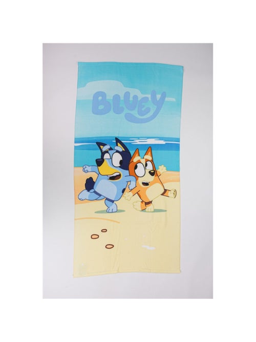 Serviette De Plage - Bluey & Bingo sont à la plage accompagnés d'un crabe - 70x140 cm - Kiabi Serviette De Plage - Bluey & Bingo sont à la plage accompagnés d'un crabe - 70x140 cm - Kiabi