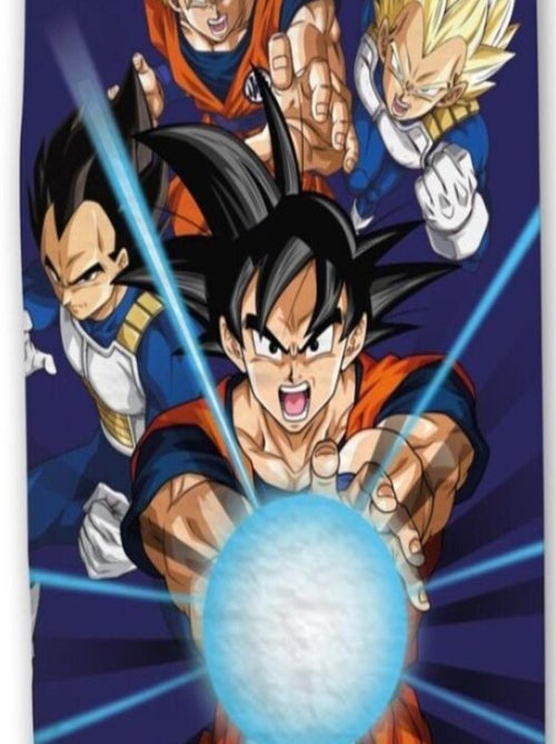 Serviette de plage - Dragon Ball Z - 70x140 cm - Kiabi