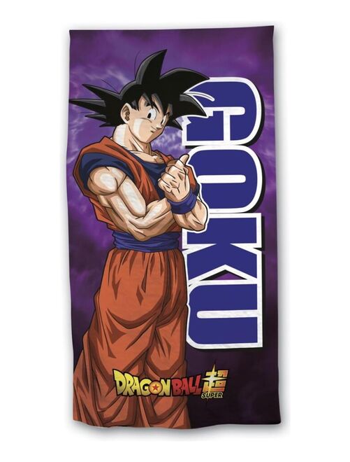 Serviette de plage - Dragon Ball Z - Goku - 70x140 cm - Kiabi