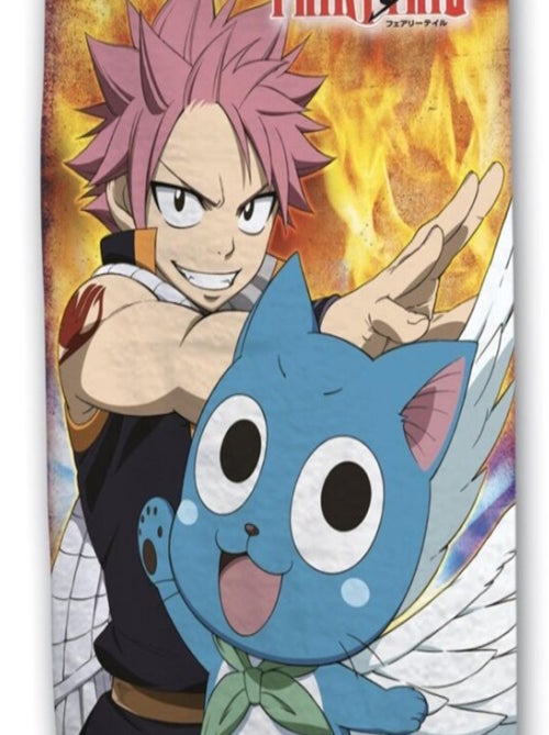 Serviette de plage - Fairy Tail - 70x140 cm - Kiabi