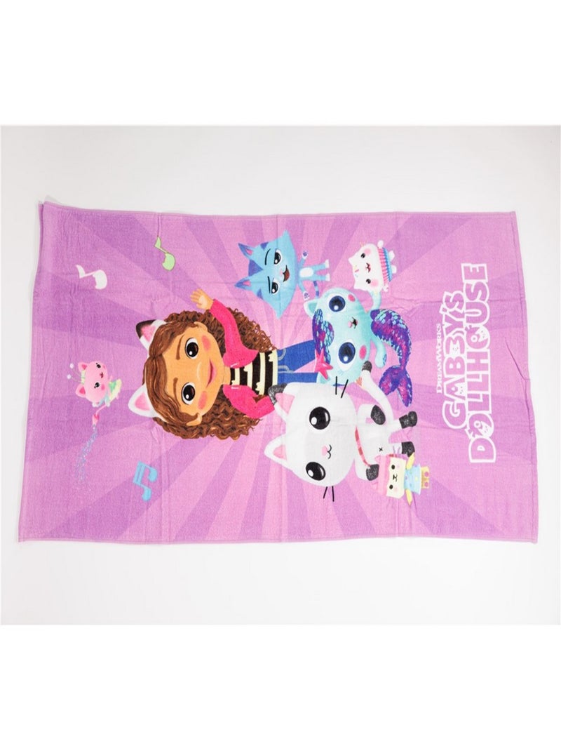 Serviette de plage - Gabby Et ses amis - 70x140 cm Multicolore - Kiabi
